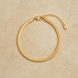 Sleek Serpent Bracelet