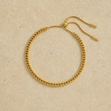 Sliding Box Chain Bracelet