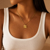 Snake Pendant Necklace