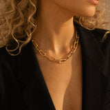 Square Chain Necklace