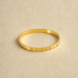 Starburst Crystal Bangle