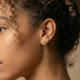Starburst Crystal Earrings