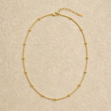 Studded Chain Necklace