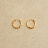Textured Hoop Earrings
