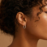 Textured Hoop Earrings