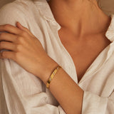 Three Stripe Crystal Bangle