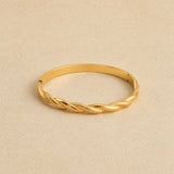 Twisted Elegance Bangle